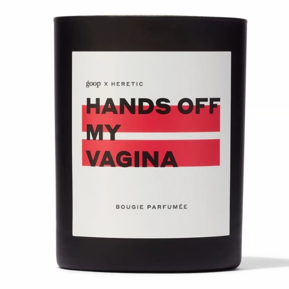 Goop x Heretic SOLD OUT Hands Off My Vagina Bougie Parfume Candle